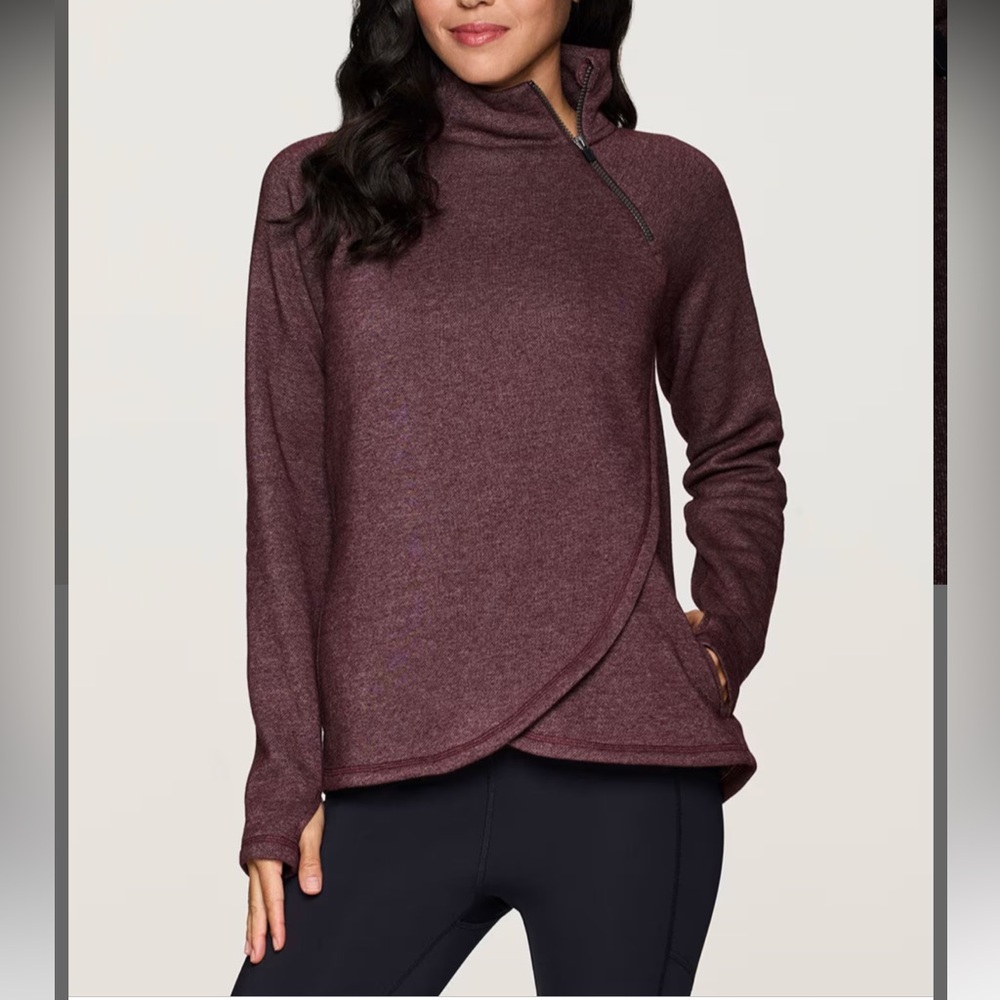 RBX Prime Ready To Roll Fleece Zip Mock Neck Pullover